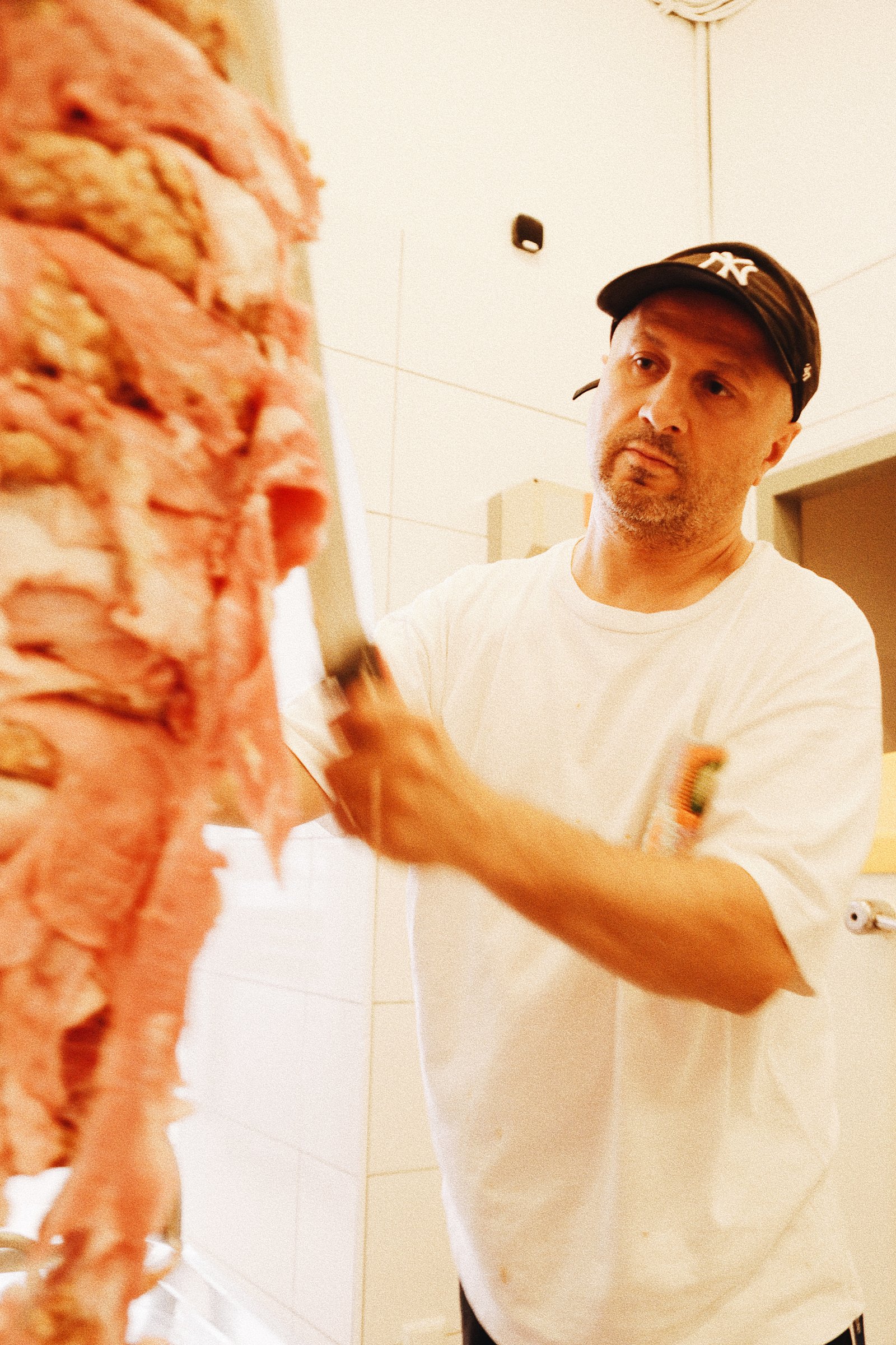 Marinieren des Fleisches