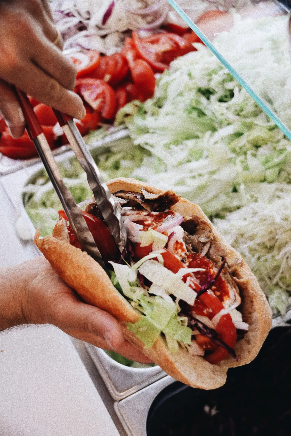 Döner wird von Hand gemacht